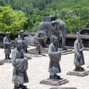 King Khai Dinh tomb in Hue