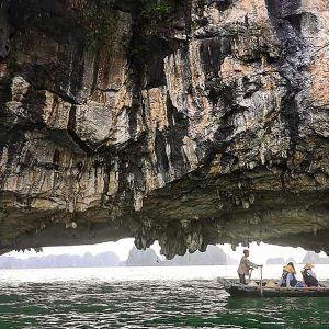 Luon Cave in Halong Bay