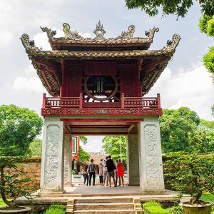 Temple of Literature in Hanoi